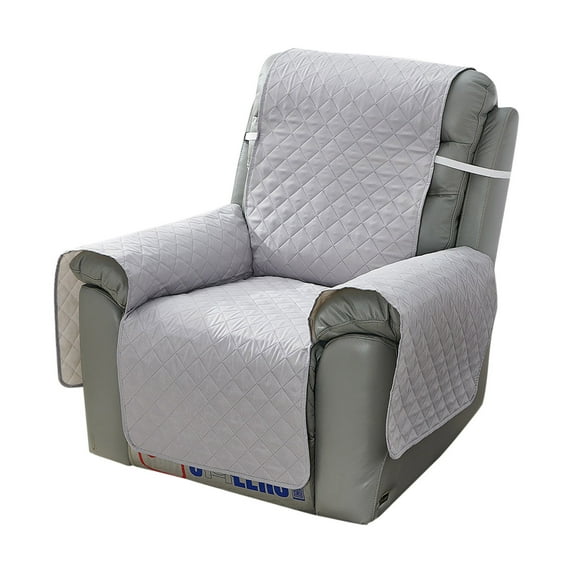 Waterproof Recliner Cover, Non Slip Recliner Chair Cover with Elastic Band, Washable Recliner Slipcover with Gifts, Pets