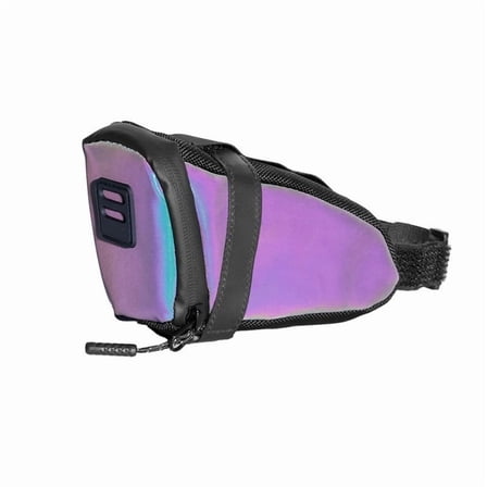 Waterproof Reflective Bike Saddle Bag With Large Opening For Mountain Road Cycling Accessories 0 3L Capacity Black And Colorful