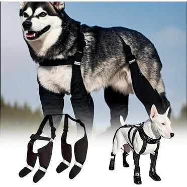 Waterproof Reflective Suspender Boots for Dogs