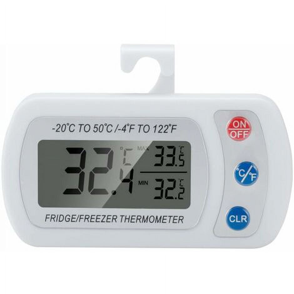 Waterproof Refrigerator Thermometer,Betterlife Digital Refrigerator