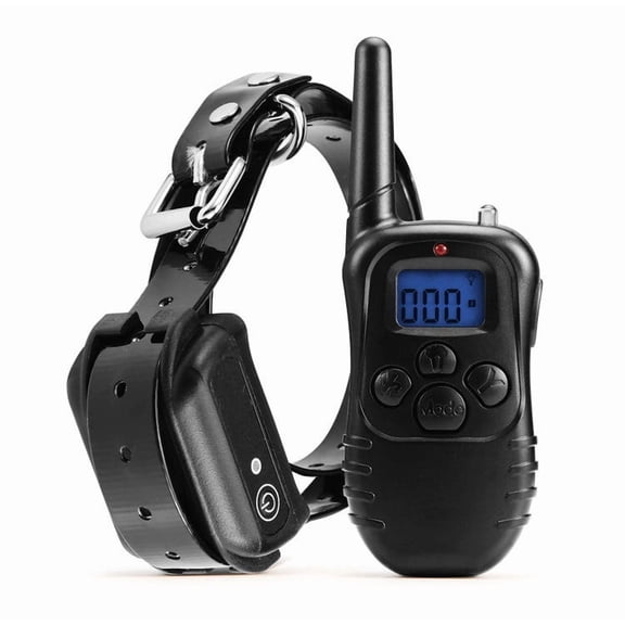 Waterproof Remote Rechargeable LCD Electric Shock Dog Training Collar 300 Yard