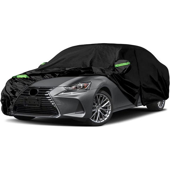 Waterproof Replace for 2005-2025 Lexus IS250 IS250C IS300 IS350, 6 Layers All Weather Custom-fit s with Zipper Door & Windproof Bands for Snow Rain Dust Hail Protection (is)