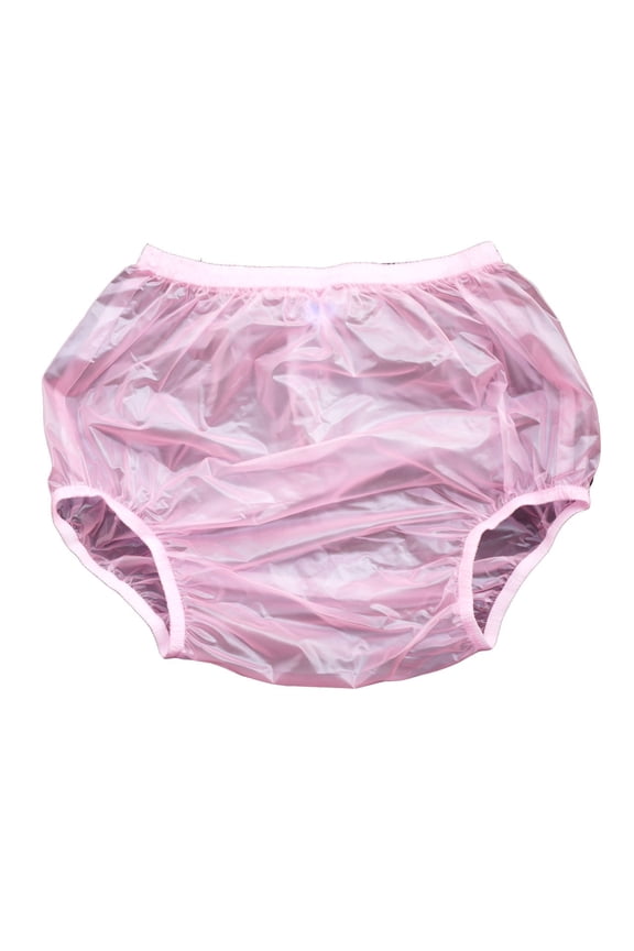 Waterproof Reusable Adult Incontinence Protective Underwear 3 Pack PVC Pull on Plastic Pants for Men and Women Comfortable