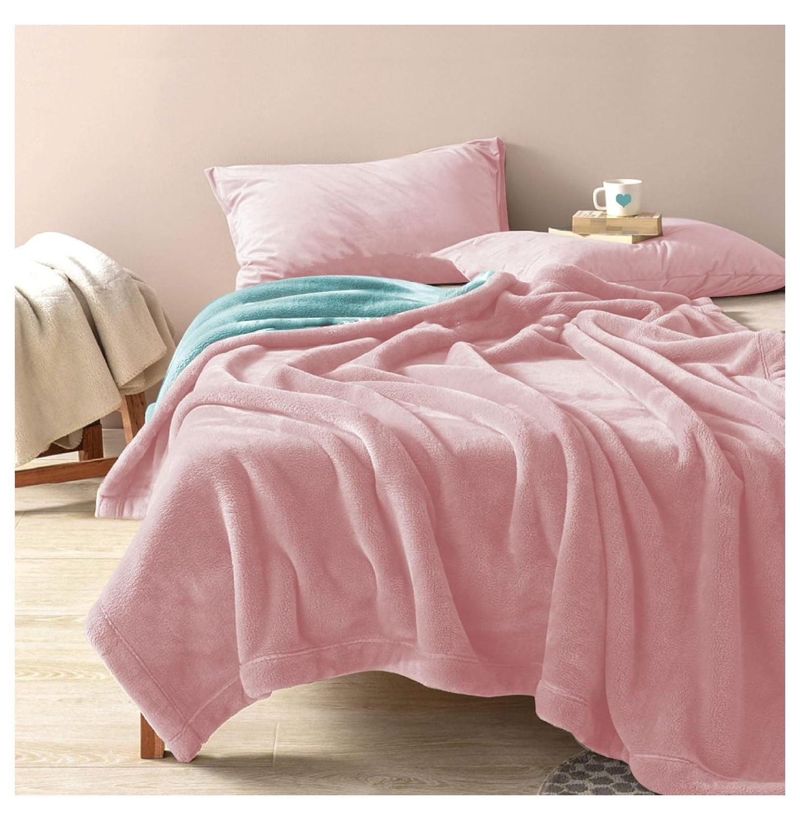 Waterproof Reversible Blanket Bed Cover King Size 90 x80 for Adults Leakproof Protector Cover to Bed Mattress or Furniture Large Size for Queen King Beds Green Walmart
