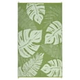 thumbnail image 1 of Waterproof Reversible Outdoor Rug, Durable Plastic Straw Mat for Patio, Deck, RV, Camping, Easy Clean, Mark & UV Resistant, Lightweight – Leaf Design, 1 of 9
