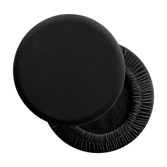 Mmeneyy Waterproof Round Bar Stool Seat Covers, Stretchy Solid Color Stool Slipcovers, Elastic Bar Chair Cover