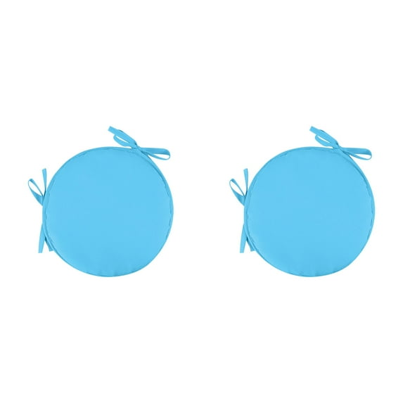 Waterproof Round Chair Cushions for Outdoor Patio Furniture,Non- Garden Chair Pads with Secure Ties,Circular Seat Cushion for Bistro Stool,Dining Chair,Coffee Shop,Restaurant and Indoor Outdoor