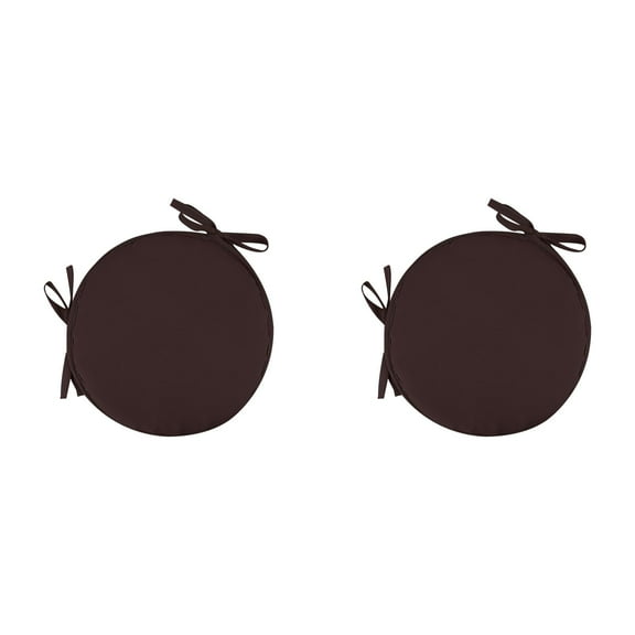 Waterproof Round Chair Cushions for Outdoor Patio Furniture,Non- Garden Chair Pads with Secure Ties,Circular Seat Cushion for Bistro Stool,Dining Chair,Coffee Shop,Restaurant and Indoor Outdoor