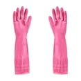 thumbnail image 1 of Waterproof Rubber Dishwashing Gloves, Non Slip Durable Household Cleaning Gloves, Protective Hand Gear for Kitchen Laundry and Daily Cleansing, 1 of 6