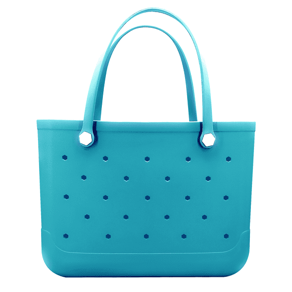 Waterproof Rubber Tote Bag for Beach, Travel and Daily Use