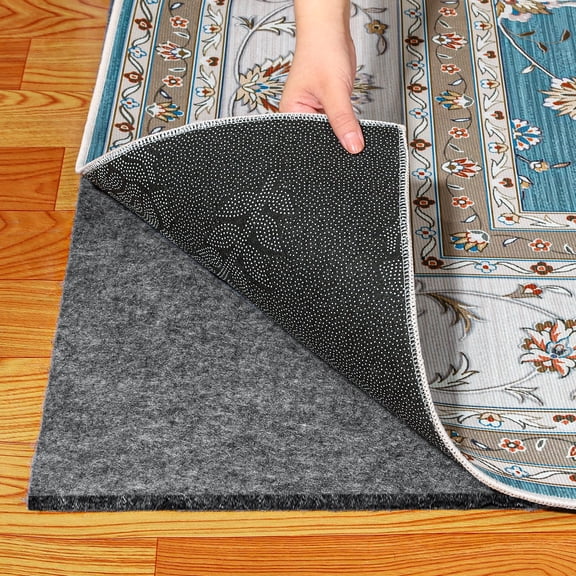 Waterproof Rug Pad 2'x6' Thick Non-Slip Felt Underlay for Hardwood Floors