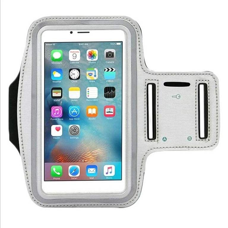 Waterproof Cell Phone Armband, Touch ID Key Pouch for Exercise