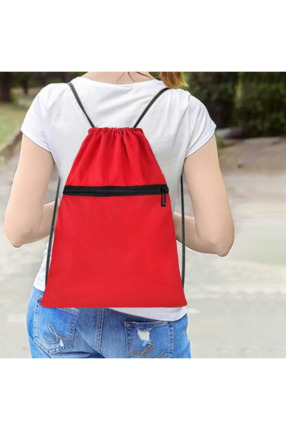 Waterproof Running Cycling Backpack, Durable Nylon Material with Night Reflective, Large Capacity Multi Layer Storage Backpack for Sports and Commuting