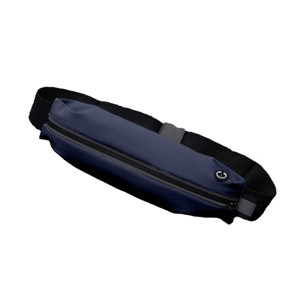 Waterproof Running Waist Pack with Reflective Strip, Adjustable Fitness Belt for Cycling, Hiking, Outdoor Sports, Mobile Phone Storage, Headphone Hole