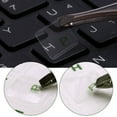 thumbnail image 1 of Waterproof Russian Transparent Stickers For PC Laptop Table Keyboard Red Letters K1X0, 1 of 9
