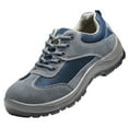 thumbnail image 1 of Waterproof Safety Shoes Mens Womens Lightweight Steel Toe Cap Work Shoes Breathable Puncture Proof EU 35-45, 1 of 7
