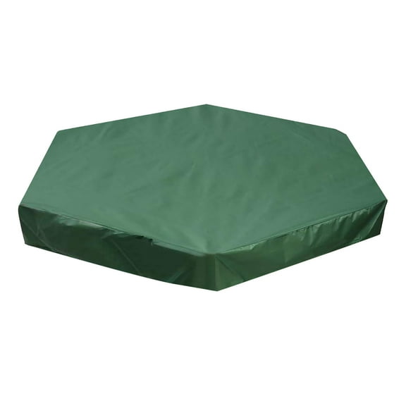 Waterproof Sandpit Cover - Drawstring Design, Foldable & 95% Sun Protection, for Outdoor Sandpits and Small Swimming Pools