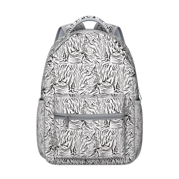Waterproof School Backpack with Bengal Tiger Print - Ergonomic Student Backpack with Spinal Support, Breathable Straps & Durable Lightweight Design for s & College Students