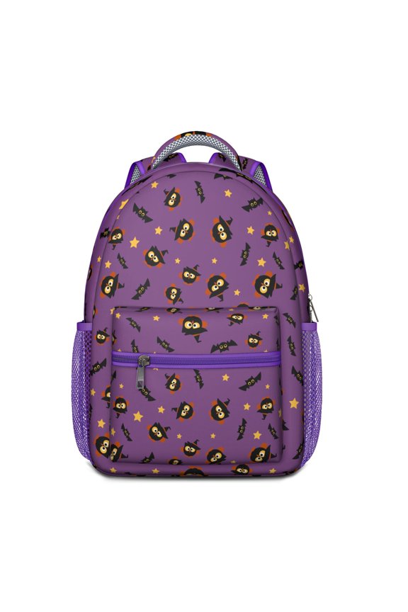 Waterproof School Backpack with Cute Owl Print - Organized Storage & Padded Straps for College Students