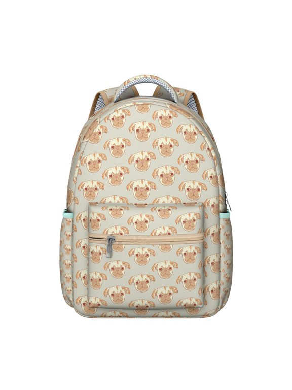 Waterproof School Backpack with Dog Paw Print - Ergonomic Student Backpack for s with Spinal Support