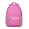 thumbnail image 1 of Waterproof School Backpack with Polka Dot Pattern - Ergonomic Student Backpack with Spinal Support & Breathable Straps for Teens & College Students, 1 of 6