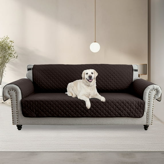 Waterproof & Scratch-Resistant Pet Sofa Cover – Protect Your Sofa from Pets’ Claws and Stains! (Chocolate,Sofa Oversize)