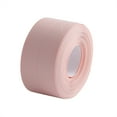 thumbnail image 1 of Waterproof Seal Caulk Strip Tape Self Adhesive, 1pcs 10.5 Ft L x 1.5" W PVC Sealing Tape Caulking Tape for Kitchen Countertop, Bathroom, Toilet, Bathtub Floor Wall Corner, Pink, 1 of 8