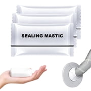Waterproof Sealant Mastic, 2025 Upgrade Waterproof Repair Sealing Clay, Cement Crack Filler,Quick Mending Mud for Drain Connection, Wall Hole, Air Conditioning Hole