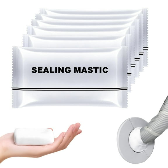 Waterproof Sealant Mastic, 2025 Upgrade Waterproof Repair Sealing Clay, Cement Crack Filler,Quick Mending Mud for Drain Connection, Wall Hole, Air Conditioning Hole