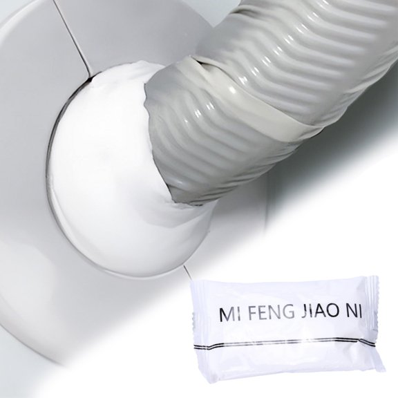 Waterproof Sealant Mastic Clay, White Mastic Repair Sealing Clay, Repair Sealing Clay,Quick Mending Mud for Drain Connection,Holes and Gaps Wall Filler, Air Conditioning Hole Waterproof Seal Putty