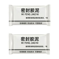 Waterproof Sealant Mastic, Wall Putty Hole Repair, Waterproof Sealant Putty Duct Seal Putty Repair Sealing Clay, Quick Mending Mud for Drain Connection, Wall Hole Filler, Sealing Mastic 20g 2PC