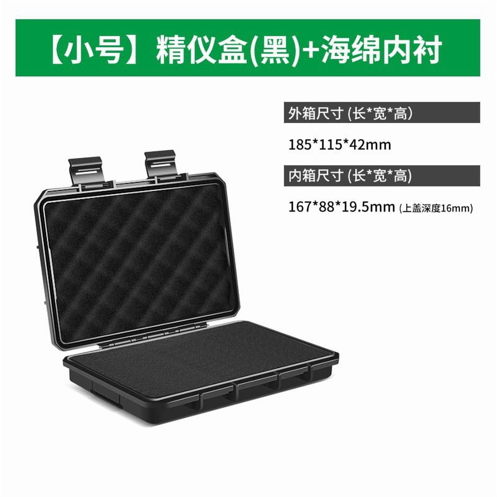 Waterproof Sealed Small Precision Instrument Parts Tool Storage Box Safety Protection Box Small Size Toolbox
