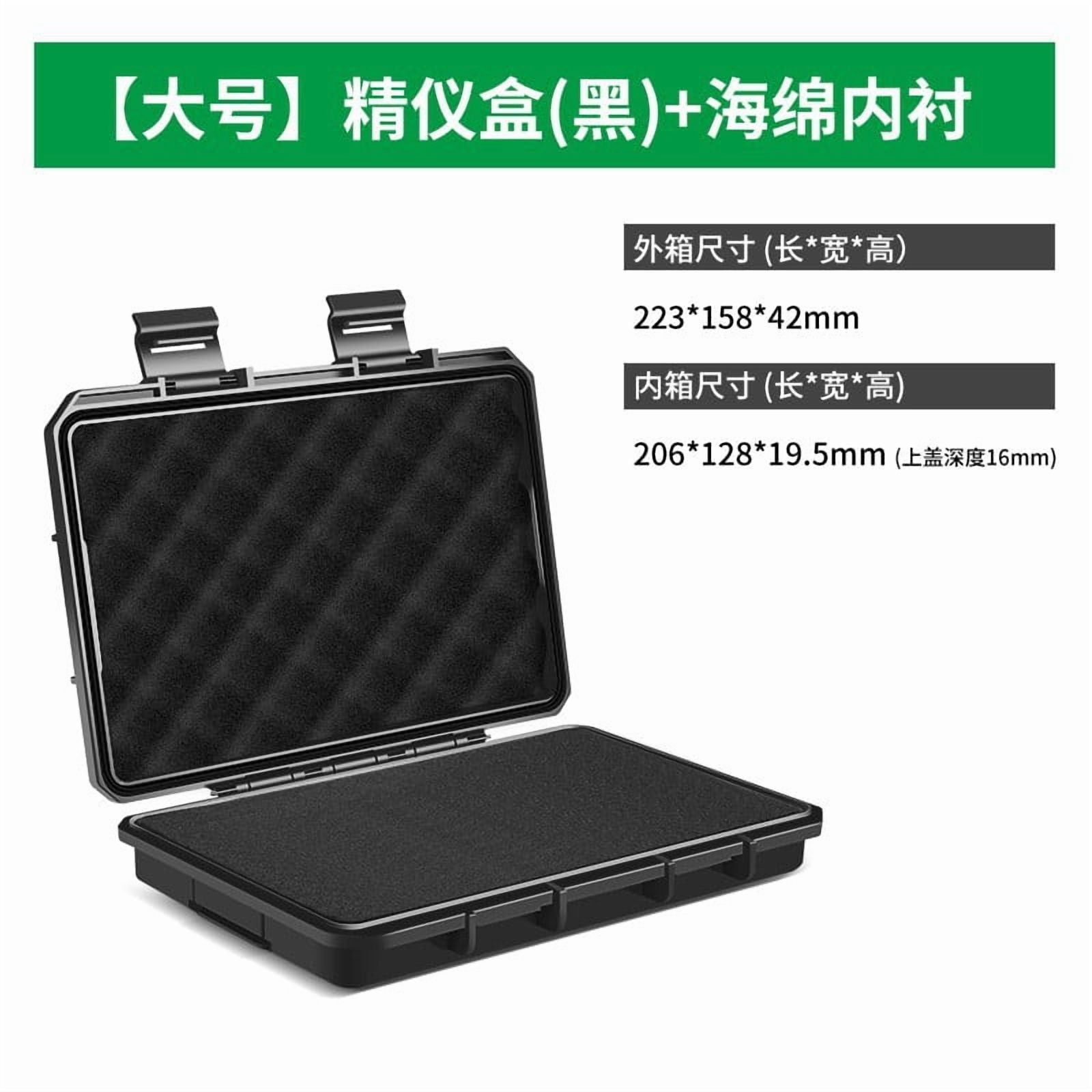 Waterproof Sealed Small Precision Instrument Parts Tool Storage Box Safety Protection Box Small Size Toolbox