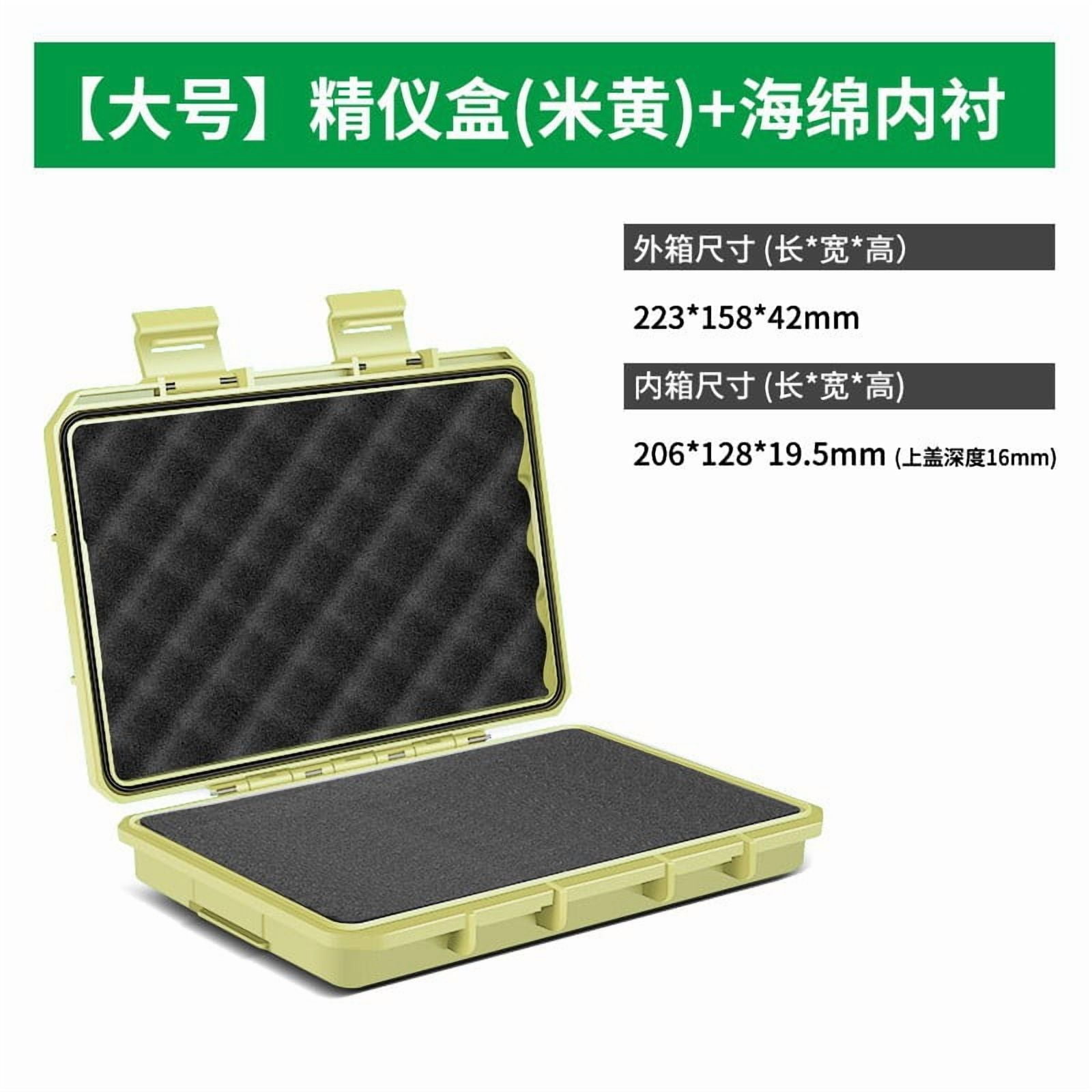 Waterproof Sealed Small Precision Instrument Parts Tool Storage Box Safety Protection Box Small Size Toolbox