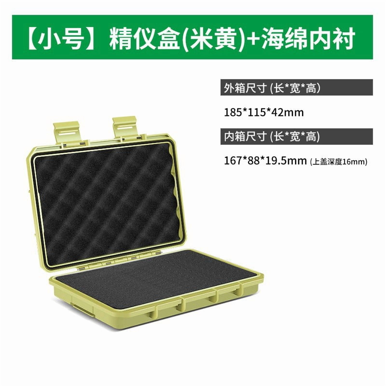 Waterproof Sealed Small Precision Instrument Parts Tool Storage Box Safety Protection Box Small Size Toolbox