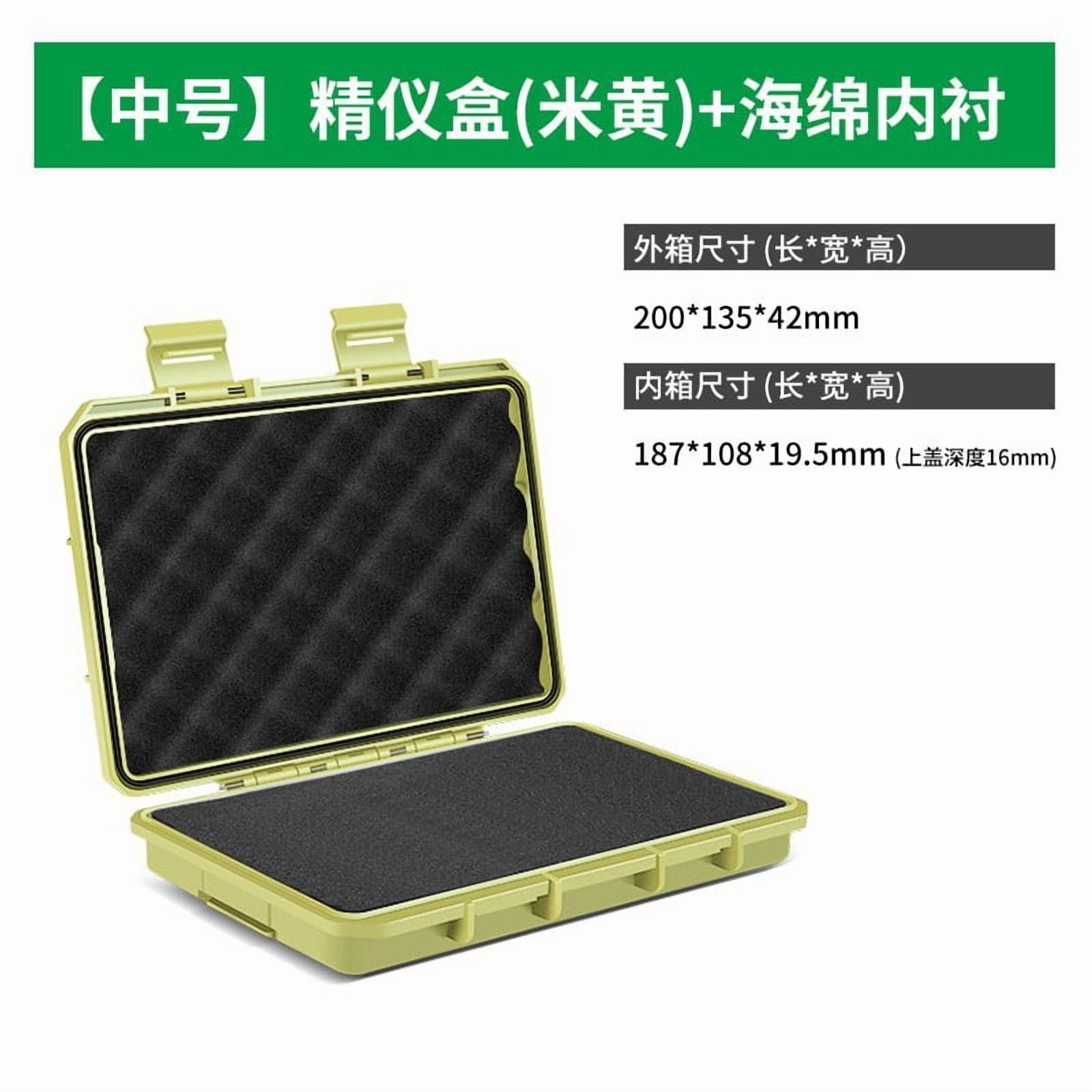 Waterproof Sealed Small Precision Instrument Parts Tool Storage Box Safety Protection Box Small Size Toolbox