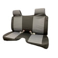 thumbnail image 1 of Waterproof Seat Cover for Chevy S10 GMC Sonoma S15 Regular Xcab A27 Thick Double Stitched (Gray/Black), 1 of 3