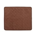 thumbnail image 1 of Waterproof Seat Protector - Quilted, Polyester, Brown, 21"x20 1/2", 1 of 2