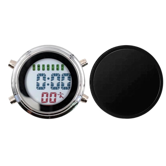 Waterproof Self-adhesive Digital Clock - , as described