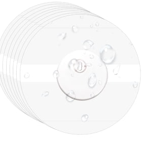 Waterproof Sensor Covers for Libre 3, 55 Pack Freestyle libre 3 Adhesive Patches,Transparent CGM Overpatch Tape Lasting to 14 Days-Without Hole