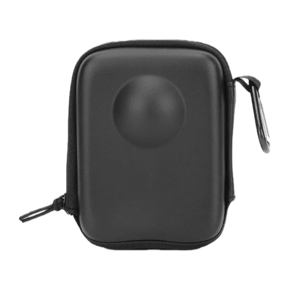 Shockproof Waterproofs Case with Carabiner & Soft Padding for 360 Camera Gear Organization