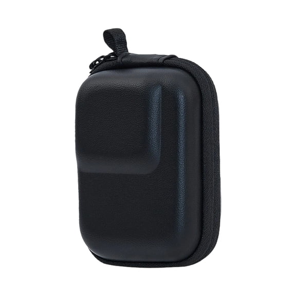 Waterproof Shockproof Carrying Case For Action Camera Portable Storage Bag With Build In Soft Lining And Carabiner Clip