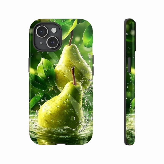 Waterproof Shockproof Phone Case Modern Minimalist Design with Leaf Print for Women Men Boys Girls Compatible with iPhone 11/12/13/14/15/16 (Pro Max/Plus)