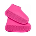 thumbnail image 1 of Waterproof Shoe Covers, Non-Slip Water Resistant Overshoes Silicone Rubber Rain Shoe Cover Protectors for Kids, Men, Women, 1 of 8