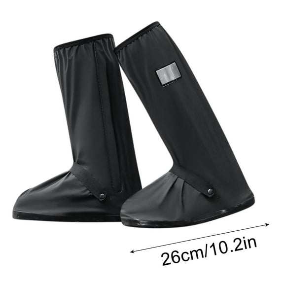 Waterproof Shoe Covers Rain Shoe Covers Slip Resistance Galoshes Rain Boots Over Shoes Outdoor Non-slip Thickened Abrasion Rain Boots Foot Cover（S）