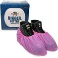 thumbnail image 1 of Waterproof Shoe Covers Slip-Resistant Disposable for Construction, Indoor Carpet Floor Protection - 40 Pair, 1 of 13