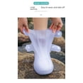 thumbnail image 1 of Waterproof Shoe Covers Unisex Non-slip Overshoes For Rain Snow Durable Pvc Material Easy To Wear Remove, 1 of 5