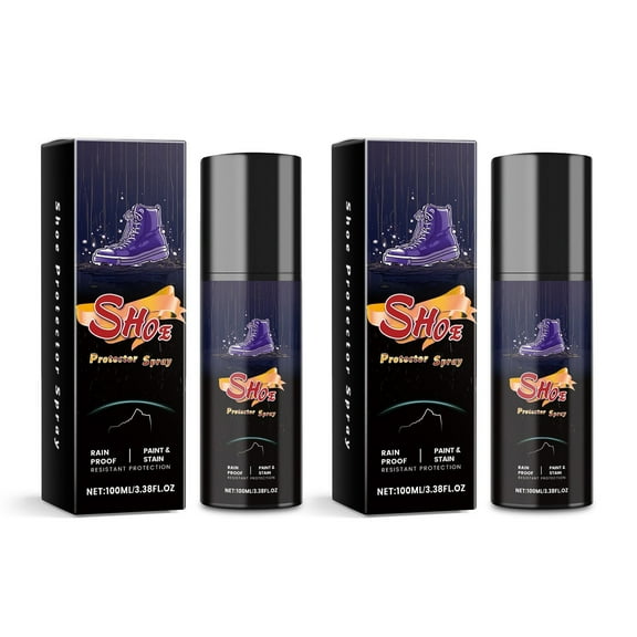 Waterproof Shoe Protector Spray for Sneakers Boots Bags | Antifouling Stain Repellent | Long-Lasting All-Weather Protection | Safe for Mesh Suede Leather Canvas | 100ml Easy Use