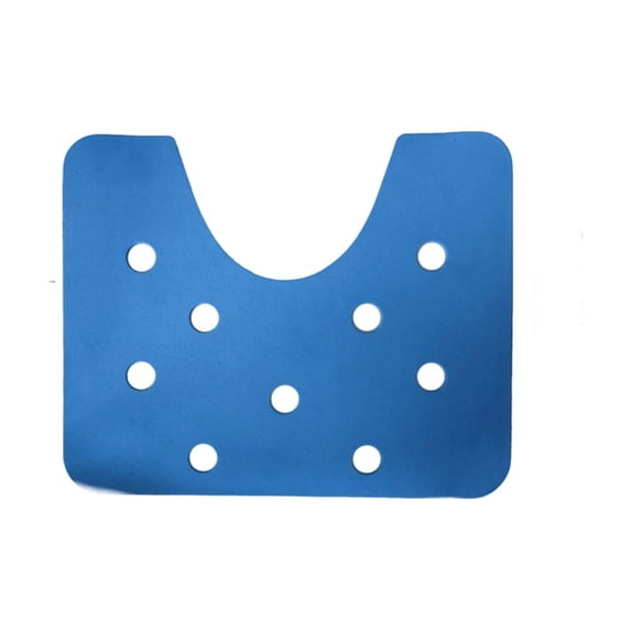 Waterproof Shower Bench Cushion Cover for Bath Seat, 14.4 x 11.8in Bath Chair Inside Bathroom, Non Slip Coldproof Stickable Soft Foam Pad for Elderly Senior Handicap Disabled
