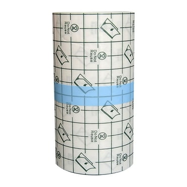 Waterproof Shower Cover Shields Waterproof Large Roll Tattoo Covering Film PU Transparent Bandage Wound Bathing Swimming Patch Bandage Protector"5.9*196"Inch